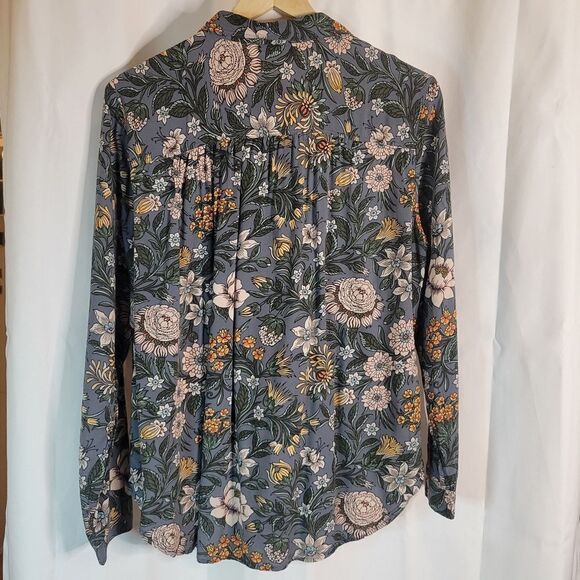 LOFT Petit Floral Blouse - Picture 6 of 12